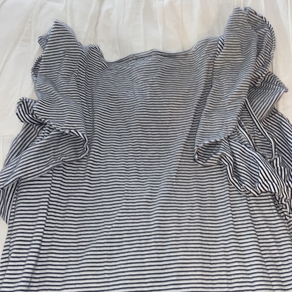 J.crew navy and white striped dress - Picture 4 of 4